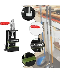 Wosofe Golf Club Regrip Vise Tool, Professional Golf Grip Kit With Hook Knife And Grip Tapes, 17 Iron Club Ferrules, Golf Club Regripping Kit, Quick S