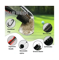 Wosofe Golf Ball carry bag golf tee bag with hook portable waist bag golf ball storage bag can hold 3 golf balls and 3 tees
