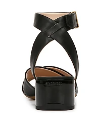Franco Sarto Women's Noel Open Toe Block Heel Strappy Sandals