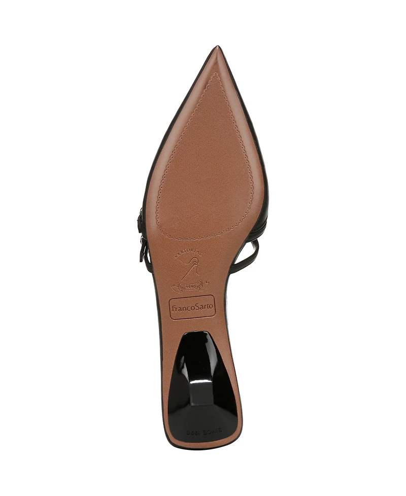 Franco Sarto Women's Pia Pointed Toe Dress Mules