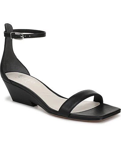 Franco Sarto Women's Sadie Open Square Toe Strappy Dress Sandals