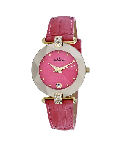 Mathey Tissot Women's Pyramide Pink Dial Watch - P317M