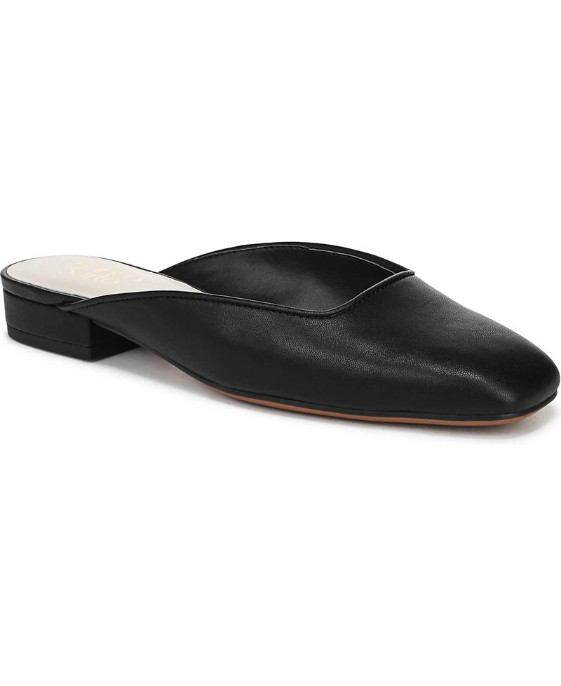 Franco Sarto Women's Dayla Square Toe Block Heel Mules