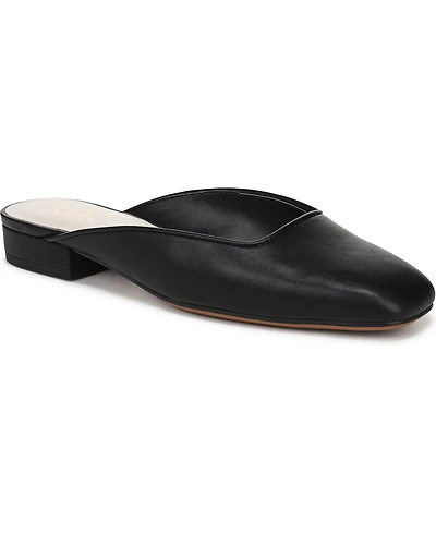 Franco Sarto Women's Dayla Square Toe Block Heel Mules