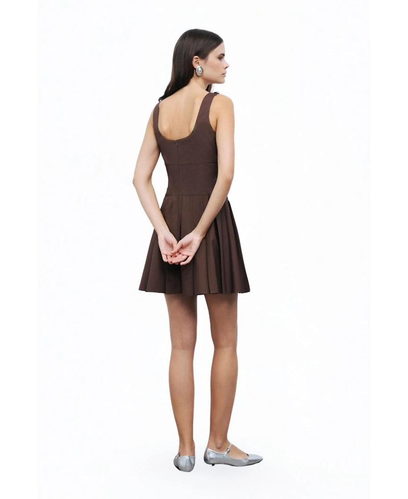 Nocturne Women's Corset Look Mini Dress