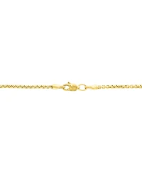 Effy Men's Onyx & Diamond Star Inlay Square 22" Pendant Necklace in 14k Gold