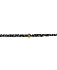 Effy Men's Black Diamond 20" Tennis Necklace (16-5/8 ct. t.w.) in 14k Gold