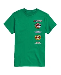 Airwaves Men's Nascar Logo Short Sleeve T-Shirt