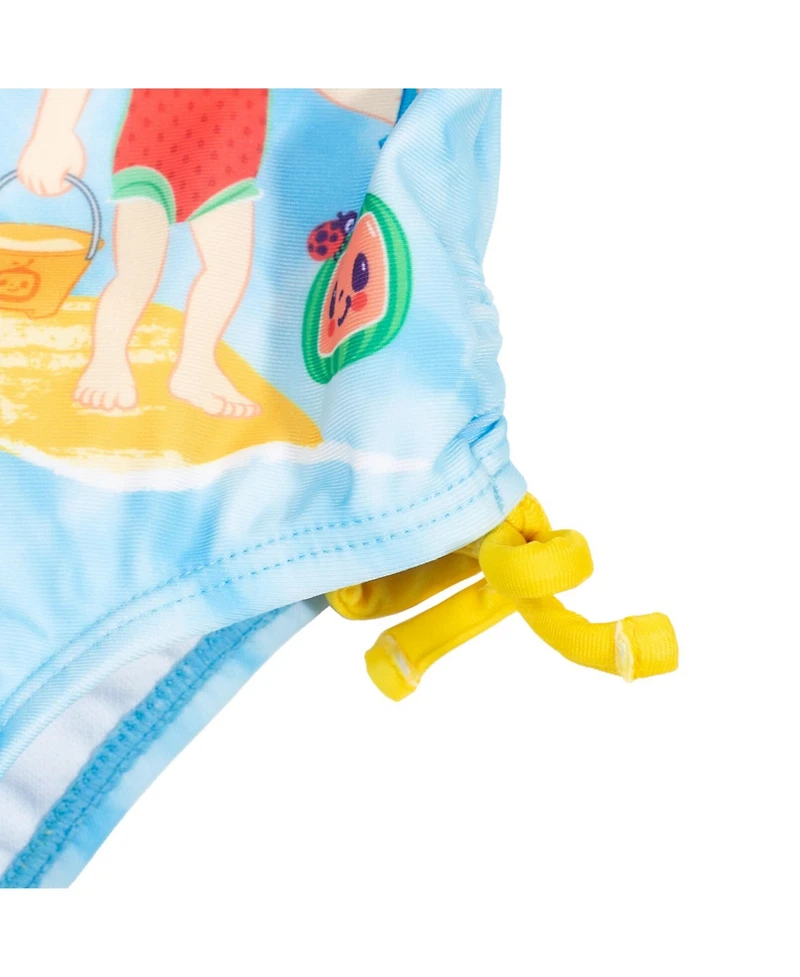 CoComelon Toddler Girls Tomtom Yoyo Jj One Piece Bathing Suit