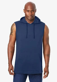 KingSize Big & Tall Lightweight Muscle Hoodie Tee