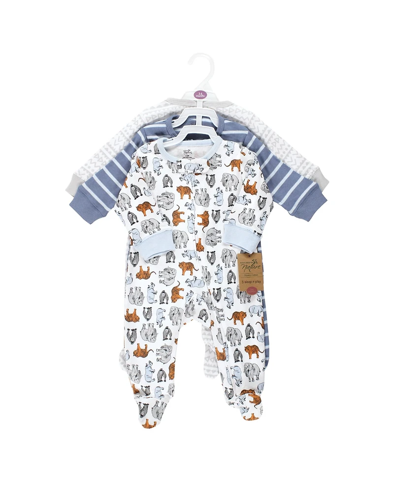 Touched by Nature Baby Boys Organic Cotton Day-to-Night Comfortwear