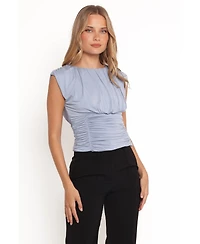 Petal and Pup Women's Hennie Ruched Knit Top