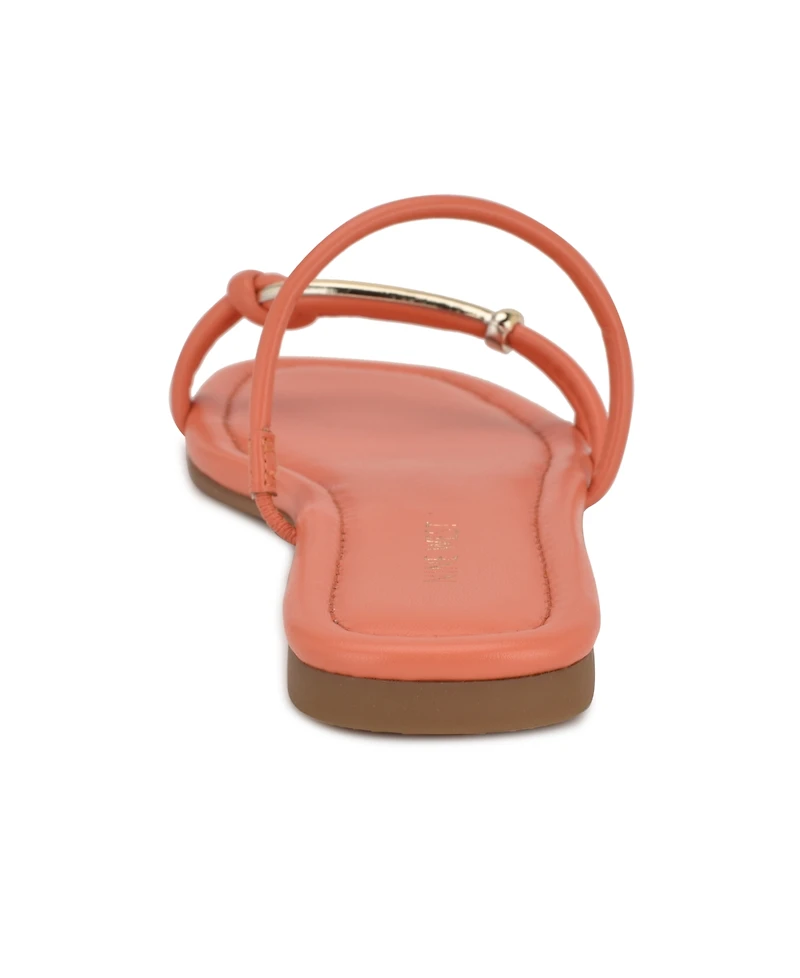 Nine West Women's Tigra Strappy Flat Sandals