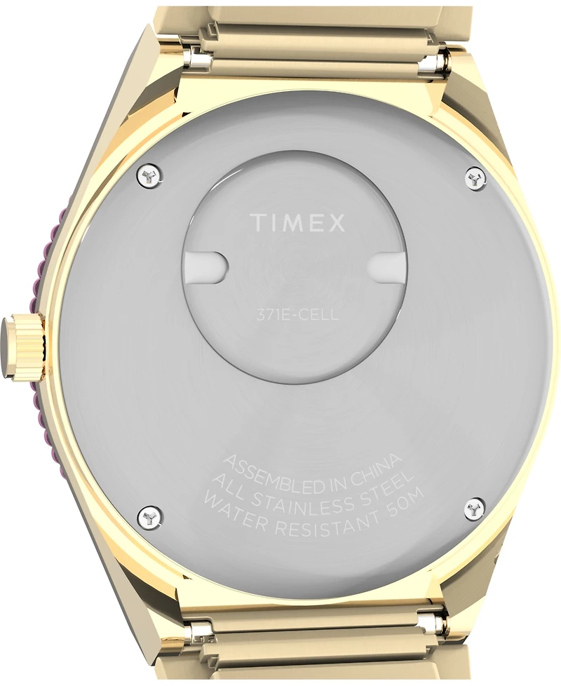 Timex Women's Quartz Analog Two-Tone Stainless Steel Watch, 36mm