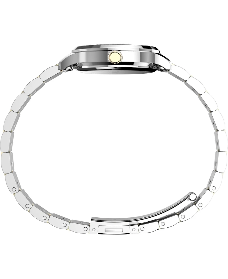 Timex Women's Quartz Analog Two-Tone Stainless Steel Watch, 32mm
