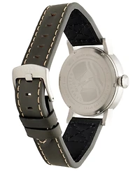 Avi-8 Men's Dambuster Chadwick Meca-Quartz Green Leather Strap Watch, 43mm