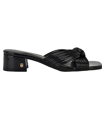 Tommy Hilfiger Women's Philie Knotted Crisscross Block Heel Sandals