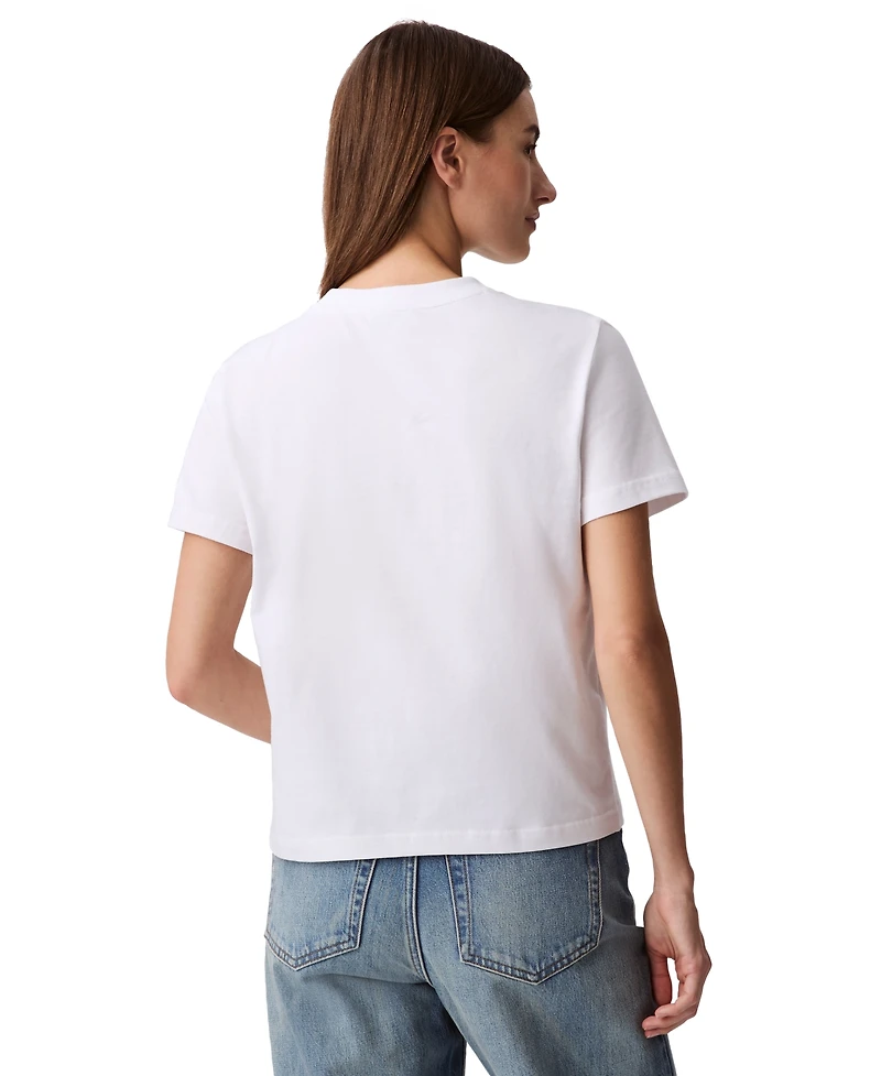 Calvin Klein Jeans Women's Archive Logo Cotton Crewneck T-Shirt