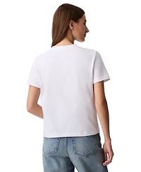 Calvin Klein Jeans Women's Archive Logo Cotton Crewneck T-Shirt