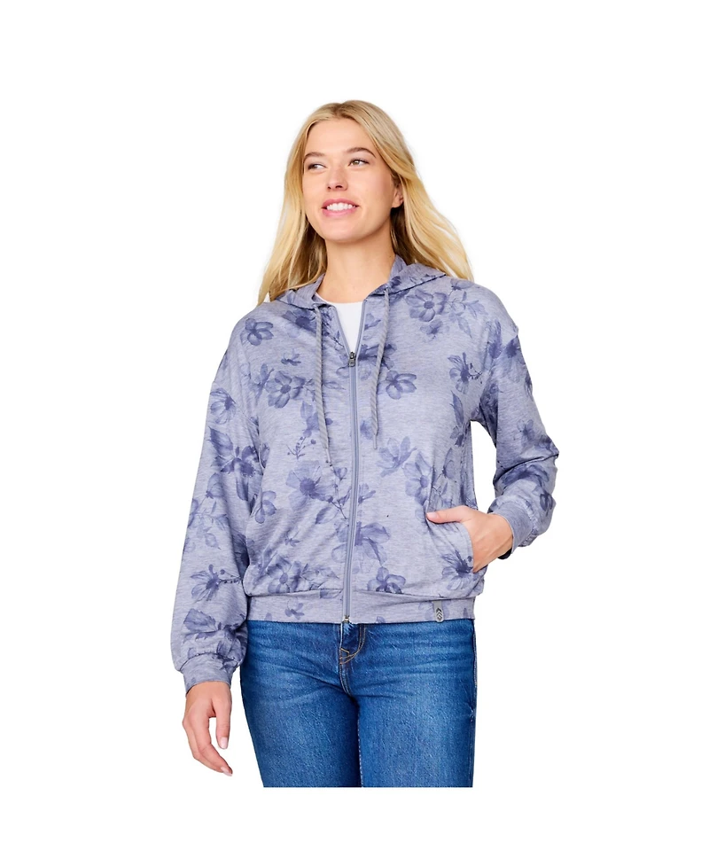 Free Country Women's Cloud Knit Zip Hoodie