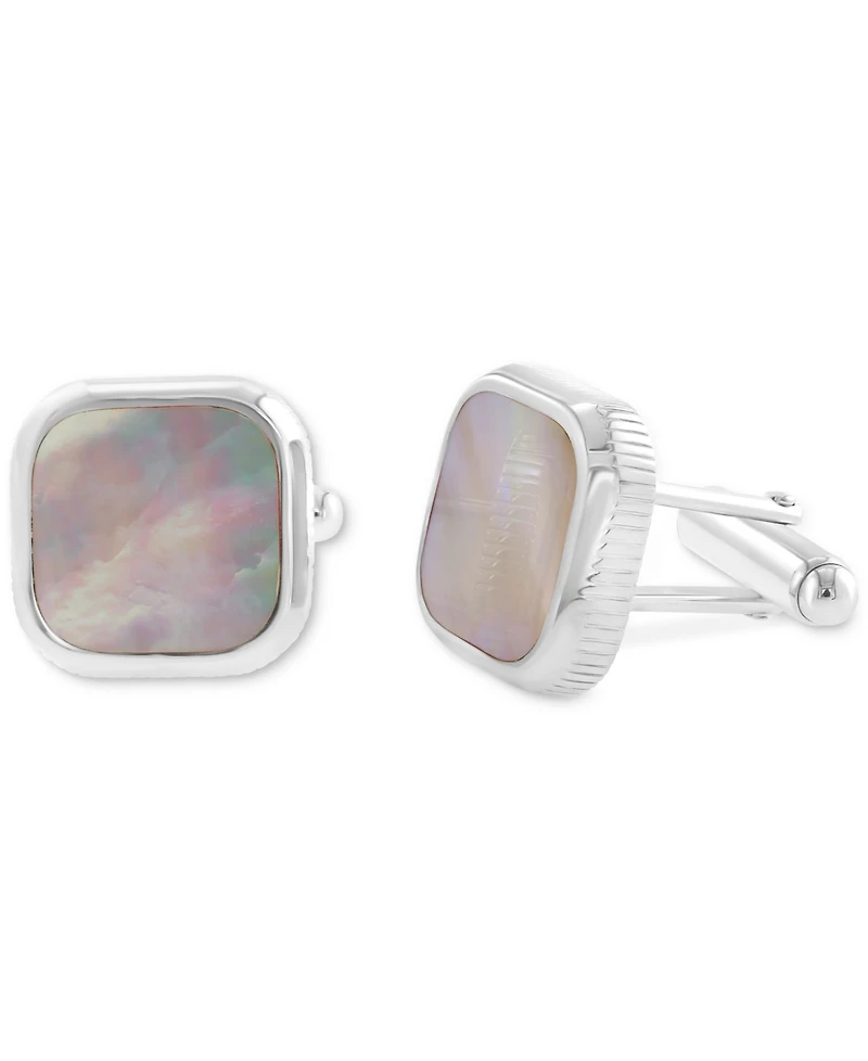 Effy Men's Mother of Pearl Square Cufflinks in Sterling Silver