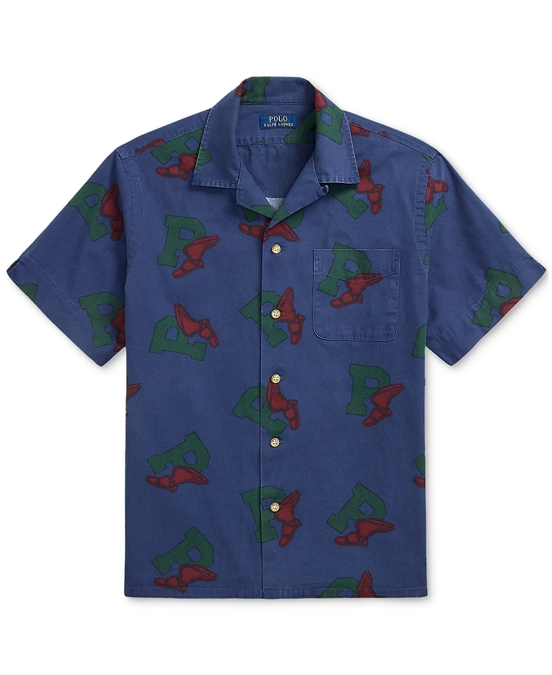 Polo Ralph Lauren Men's Classic-Fit P-Wing Camp Shirt