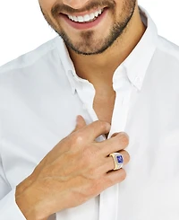 Effy Men's Tanzanite (2-7/8 ct. t.w.) & Diamond (1/2 ct. t.w.) Ring in 14k Gold