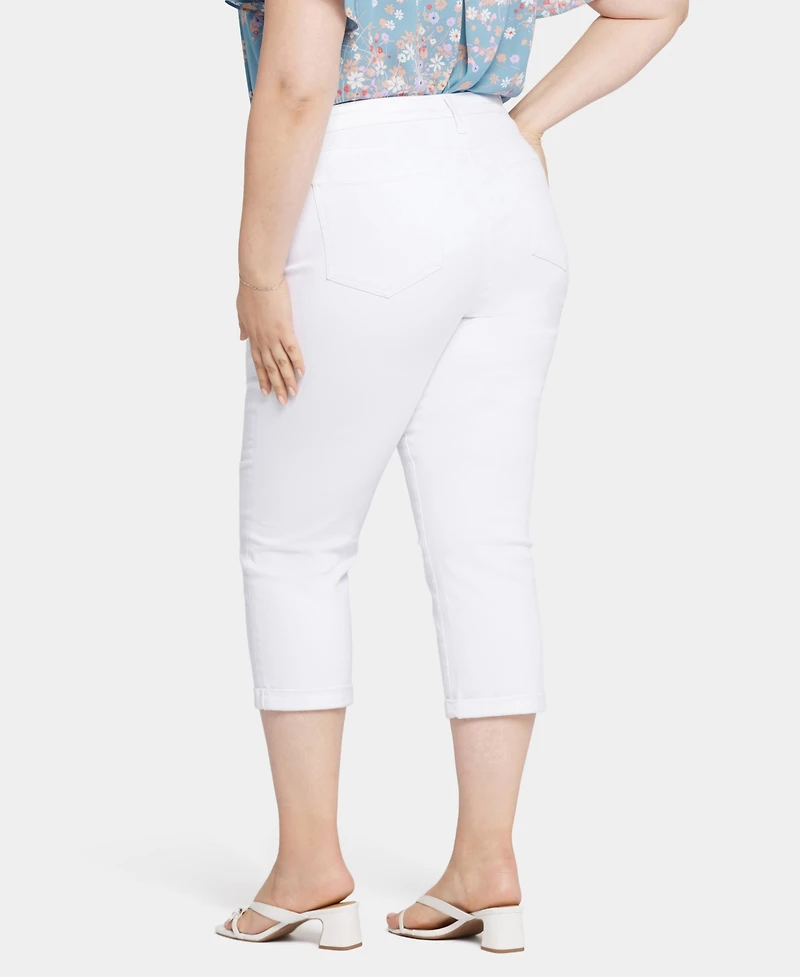 Nydj Plus Size Chloe Skinny Capri Jeans