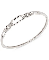 Lauren Ralph Lauren Sterling Silver Link Bangle Bracelet