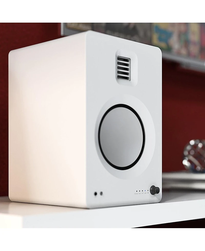 Kanto Tuk Premium Powered Speakers with SE6 Elevated Desktop Speaker Stands