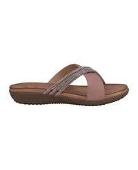 Gc Shoes Women's Iris Embellished Asymmetrical Flat Sandals