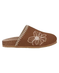 Gc Shoes Women's Jamie Embroidered Slide Footbed Clogs