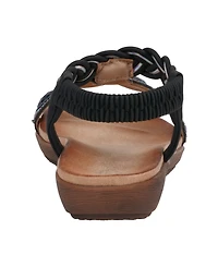 Gc Shoes Women's Victoria Jeweled Flat Sandals