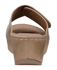 Gc Shoes Women's Annora Embellished Wedge Sandals