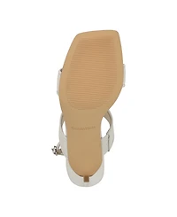 Calvin Klein Women's Amour Double Band Slingback Stiletto Sandals