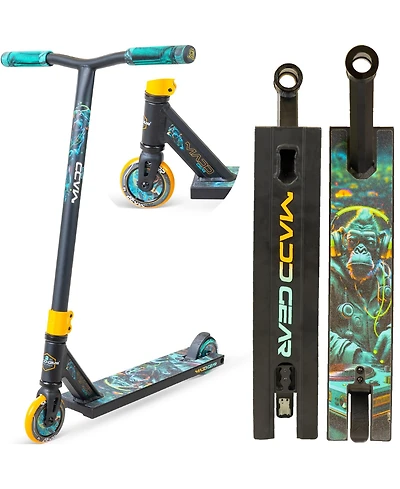 Pro Stunt Scooter for Kids Ages 5+ – Lightweight Durable Trick Scooter for Skatepark and Street – Madd Gear MG2