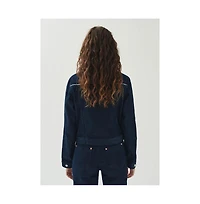 Alohas Women's Sand Indigo Denim Jacket