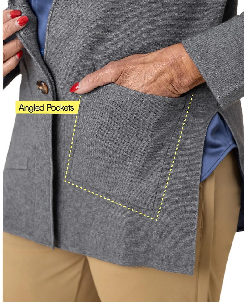 Joe & Bella Women's Adaptive Magnetic Button Cardigan