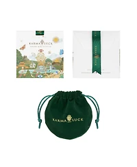 Karma and Luck Soothing Aura Blue Opal Multi-Symbol Necklace