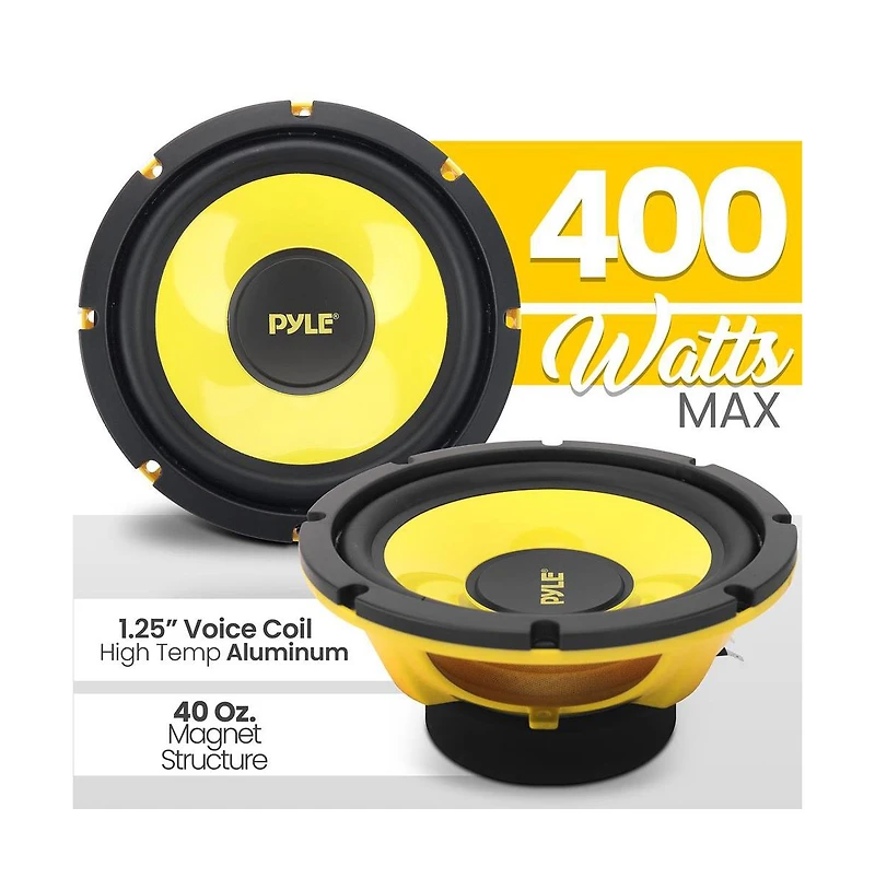 Pyle 8" 400W Midbass Woofer Speaker - PLG81