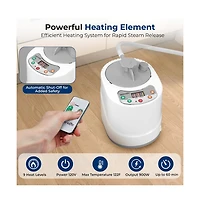 SereneLife Compact & Portable Steam Sauna - One-Person Detox & Relaxation Tent (Gray