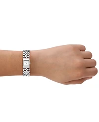 Michael Kors Women's Darrington Silver-Tone Stainless Steel Watch, 14mm