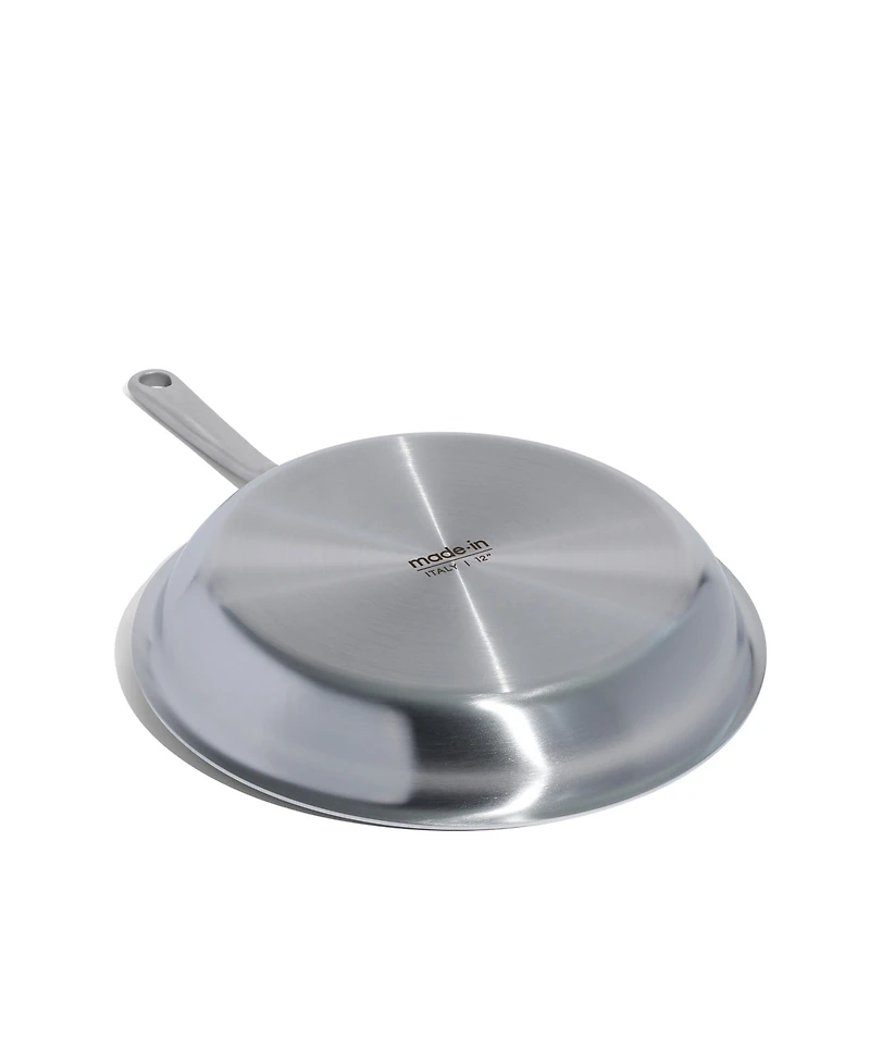 Made In Stainless Steel Clad 12" Fry Pan