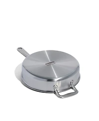 Made In Stainless Steel Clad 3.5-Quart Saute Pan with Lid