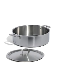 Made In Stainless Steel Clad -Quart Rondeau with Lid