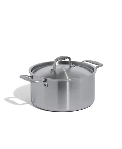 Made In Stainless Steel Clad -Quart Stock Pot with Lid