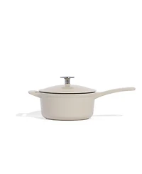 Made Enameled Cast Iron 2-Quarts Saucepan with Lid
