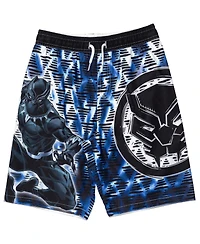 Avengers Little Boys Spider-Man Captain America Hulk Iron Man Pullover Rash Guard & Swim Trunks Outfit Set to