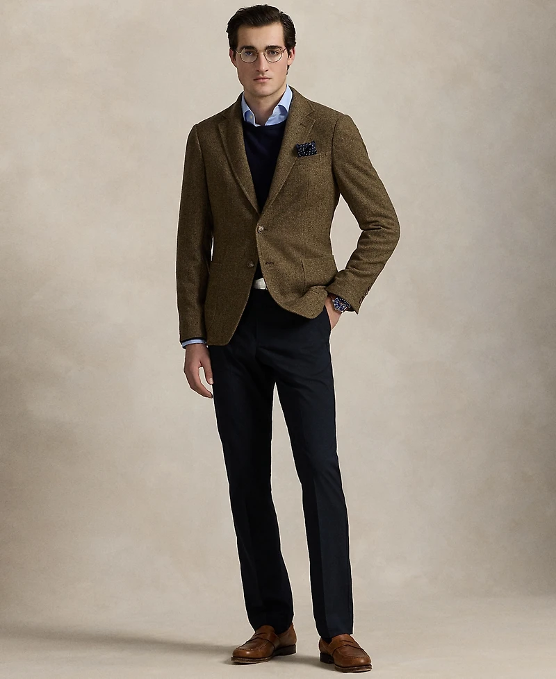 Polo Ralph Lauren Men's Manhasset Stretch Straight-Fit Pants