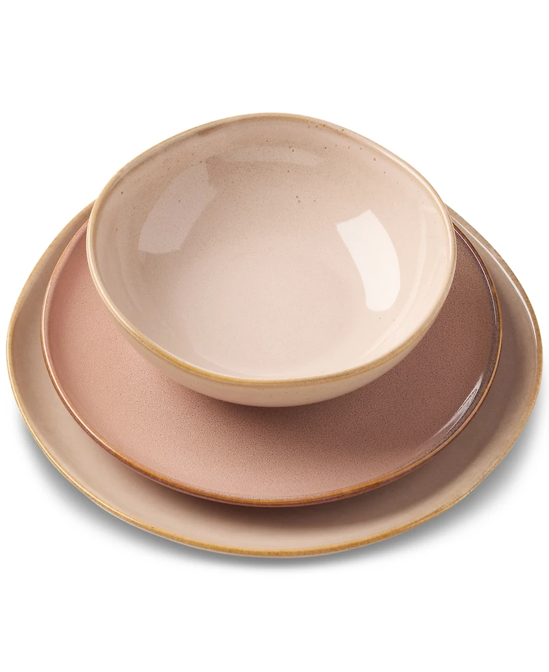 Oneida Organic Shades 12 Pc. Dinnerware Set, Service for 4